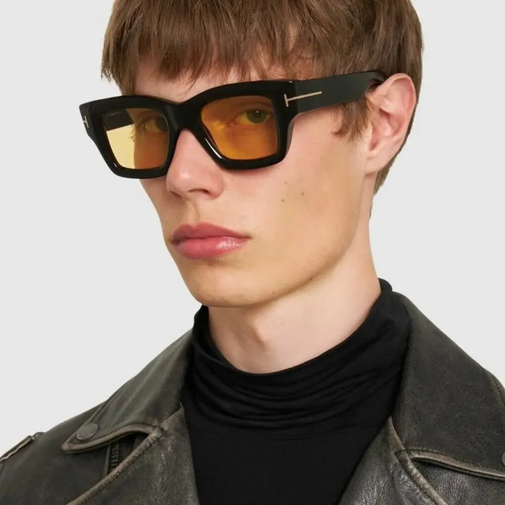 New, TOM FORD Llias Sunglasses TF1154 52E Authentic